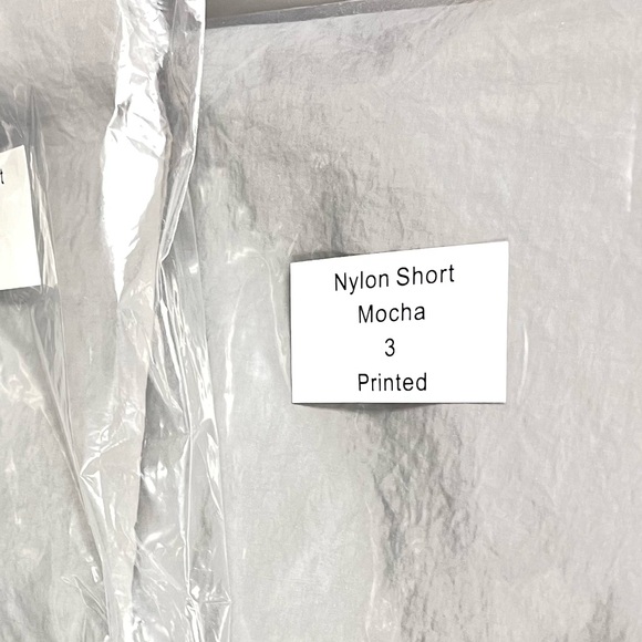 Mocha NEW YZY Yeezy Gosha Nylon Shorts FW24 Grey SH-01 03 Size 3 - Picture 3 of 7